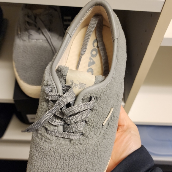 Coach Citysole Fleece Skater Style Sneakers Sz 7 Women's - Picture 4 of 15